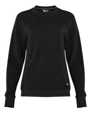 BLACK Badger 1041 fitflex women's french terry sweatshirt