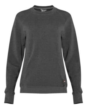 CHARCOAL Badger 1041 fitflex women's french terry sweatshirt