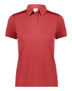 RED Augusta sportswear 5019 women's vital polo
