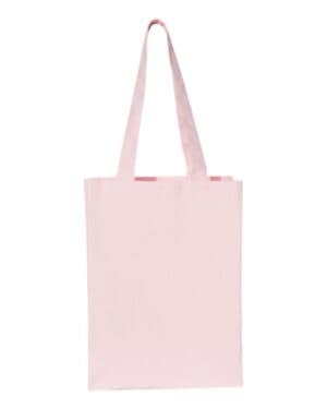LIGHT PINK Q-tees Q1000 12l gussetted shopping bag