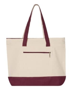 Q-tees Q1300 19l zippered tote