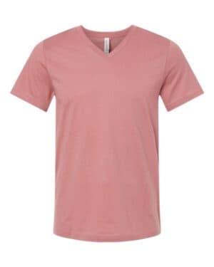 MAUVE Bella canvas 3005 jersey v-neck tee