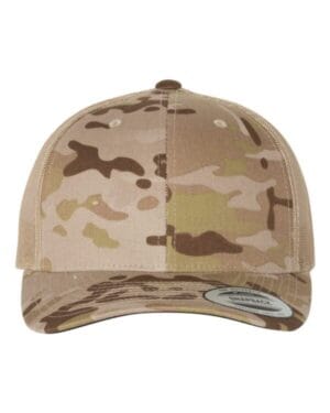 MULTICAM ARID/ TAN Yp classics 6606 retro trucker cap