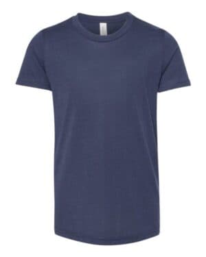 SOLID NAVY TRIBLEND Bella canvas 3413Y youth triblend tee