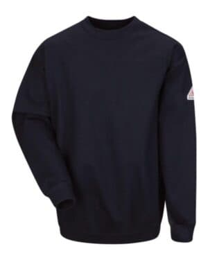 SEC2 pullover crewneck sweatshirt-cotton/spandex blend