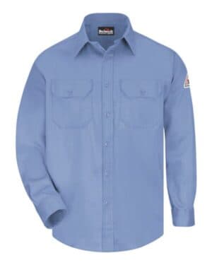 LIGHT BLUE Bulwark SLU8T uniform shirt-tall sizes
