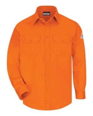 ORANGE Bulwark SLU8T uniform shirt-tall sizes