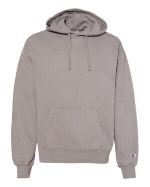 Champion CD450 garment dyed hooded sweatshirt