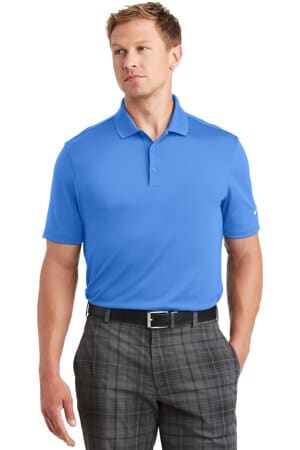 PACIFIC BLUE 838956 nike dri-fit classic fit players polo with flat knit collar