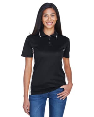 Ultraclub 8406L ladies' cool & dry sport two-tone polo