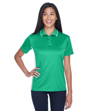 Ultraclub 8406L ladies' cool & dry sport two-tone polo