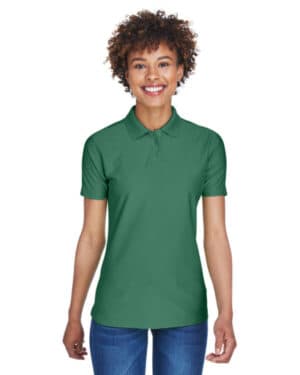 FOREST GREEN Ultraclub 8414 ladies' cool & dry elite performance polo