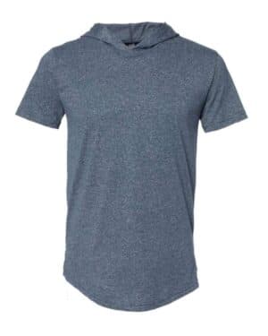 INDIGO Next level 2022 mock twist hoodie t-shirt