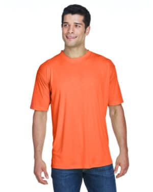 BRIGHT ORANGE 8420 men's cool & dry sport performance interlockt-shirt