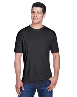 BLACK 8420 men's cool & dry sport performance interlockt-shirt