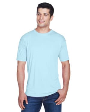 ICE BLUE 8420 men's cool & dry sport performance interlockt-shirt