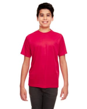 RED 8420Y youth cool & dry sport performance interlockt-shirt