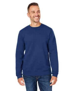 TRUE NAVY J america 8424JA unisex premium fleece sweatshirt