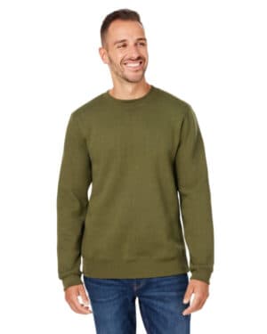 J america 8424JA unisex premium fleece sweatshirt