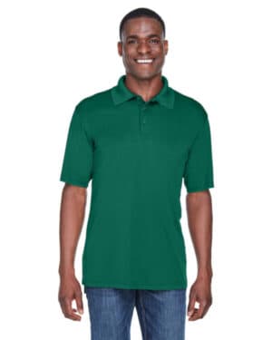 FOREST GREEN 8425 men's cool & dry sport performanceinterlock polo