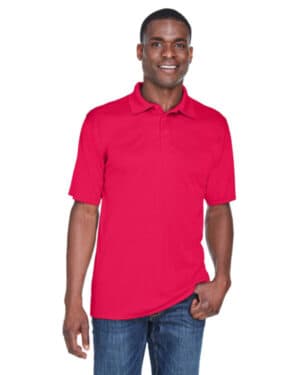 RED 8425 men's cool & dry sport performanceinterlock polo