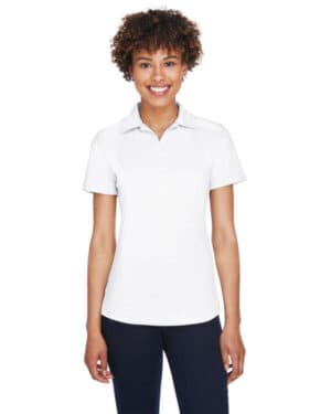 WHITE 8425L ladies' cool & dry sport performance interlock polo