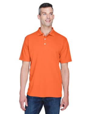 ORANGE 8445 men's cool & dry stain-release performance polo