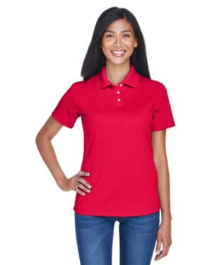 RED 8445L ladies' cool & dry stain-release performance polo