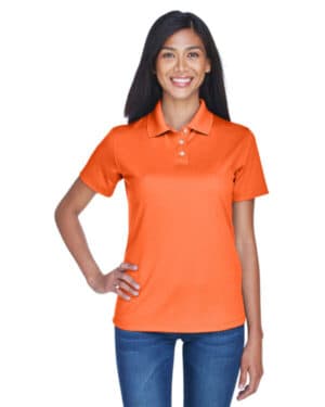 ORANGE 8445L ladies' cool & dry stain-release performance polo