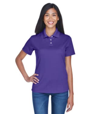 PURPLE 8445L ladies' cool & dry stain-release performance polo