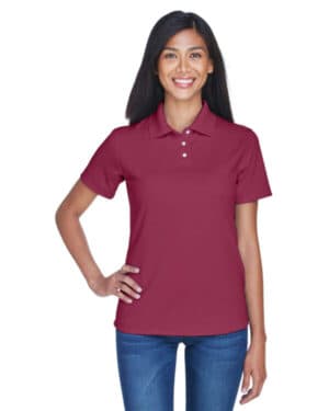 MAROON 8445L ladies' cool & dry stain-release performance polo