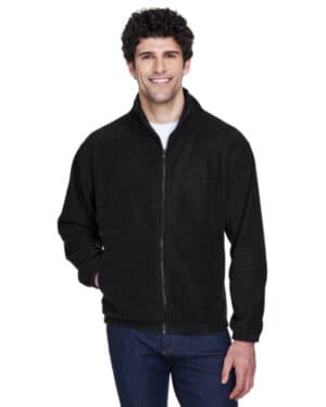 Ultraclub 8485 men's iceberg fleece full-zip jacket