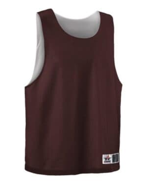 MAROON/ WHITE Alleson athletic LP001W women's lacrosse reversible pinnie