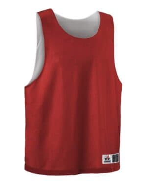 RED/ WHITE Alleson athletic LP001W women's lacrosse reversible pinnie