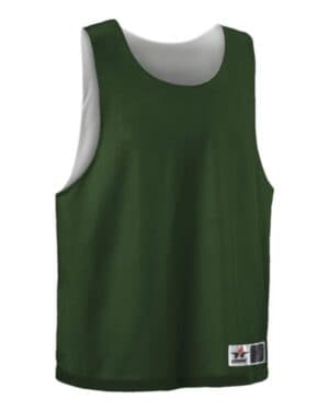 FOREST/ WHITE Alleson athletic LP001Y youth lacrosse reversible pinnie