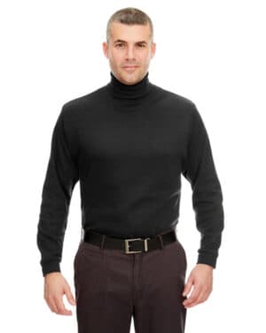 8516 adult egyptian interlock long-sleeve turtleneck