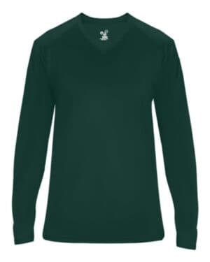 4064 ultimate softlock women's v-neck long sleeve t-shirt