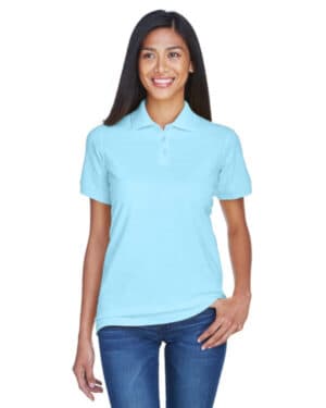 BABY BLUE Ultraclub 8530 ladies' classic piqu polo