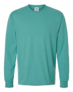 SPANISH MOSS Comfortwash by hanes GDH200 garment-dyed long sleeve t-shirt