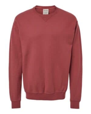 Comfortwash by hanes GDH400 garment-dyed crewneck sweatshirt