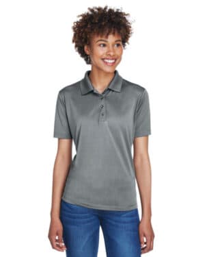 CHARCOAL 8610L ladies' cool & dry 8-star elite performance interlock polo