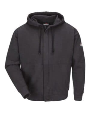 Bulwark SEH4T zip-front hooded sweatshirt-tall sizes