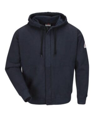Bulwark SEH4L zip-front hooded sweatshirt-long sizes