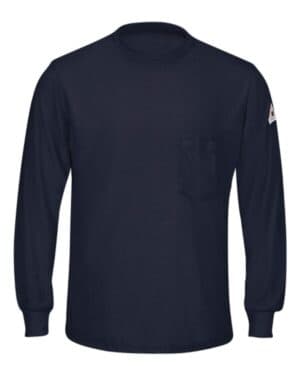 NAVY SMT8T long sleeve lightweight t-shirt-tall sizes