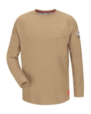 KHAKI QT32T flame resistant long sleeve shirt-tall sizes