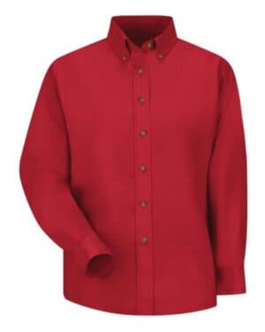 Red kap SP91 women's poplin dress shirt