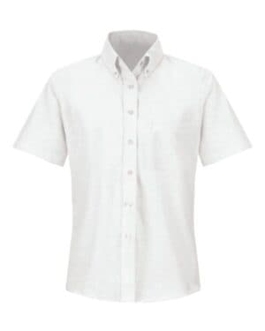 WHITE Red kap SR61 women's executive oxford dress shirt