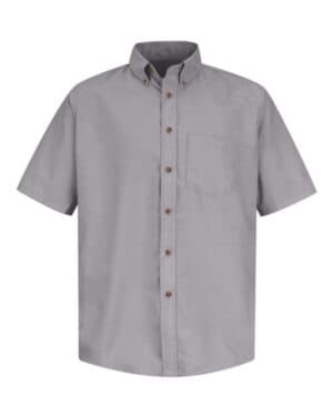 SILVER GREY SP80T poplin short sleeve dress shirt-tall sizes