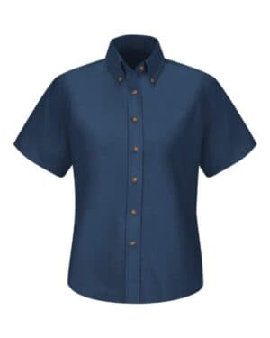 NAVY SP81EXT women's poplin dress shirt-extended sizes