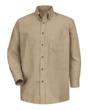 KHAKI - SLEEVE 36/37 Red kap SP90 poplin dress shirt